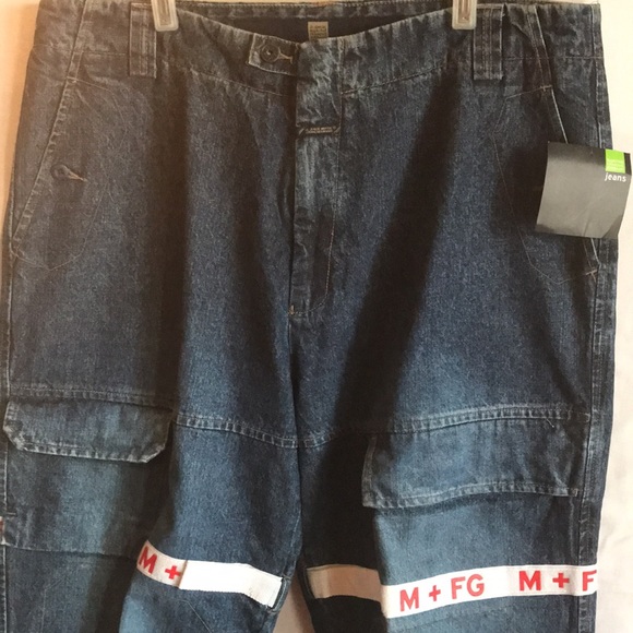 Marithe Francois Girbaud Men’s  Cargo Jeans NEW Letter Shuffle - Picture 4 of 8